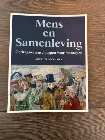 Mens en samenleving - gedragswetenschappen voor managers beschikbaar voor biedingen