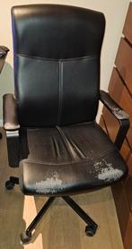 Bureau stoel zwart, Huis en Inrichting, Bureaustoelen, Ophalen, Gebruikt, Zwart