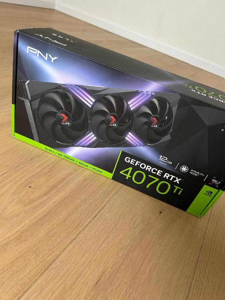 RTX 4070 TI PNY, Informatique & Logiciels, Processeurs, Comme neuf, Enlèvement ou Envoi