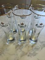 Carlsberg-glas, Ophalen of Verzenden, Gebruikt, Bierglas