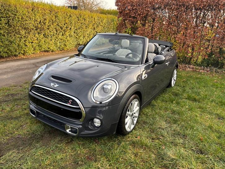Mini Cooper S Cabrio Automaat - 2017 - 99.474 Km, Auto's, Mini, Particulier, Cabrio, ABS, Achteruitrijcamera, Airbags, Airconditioning