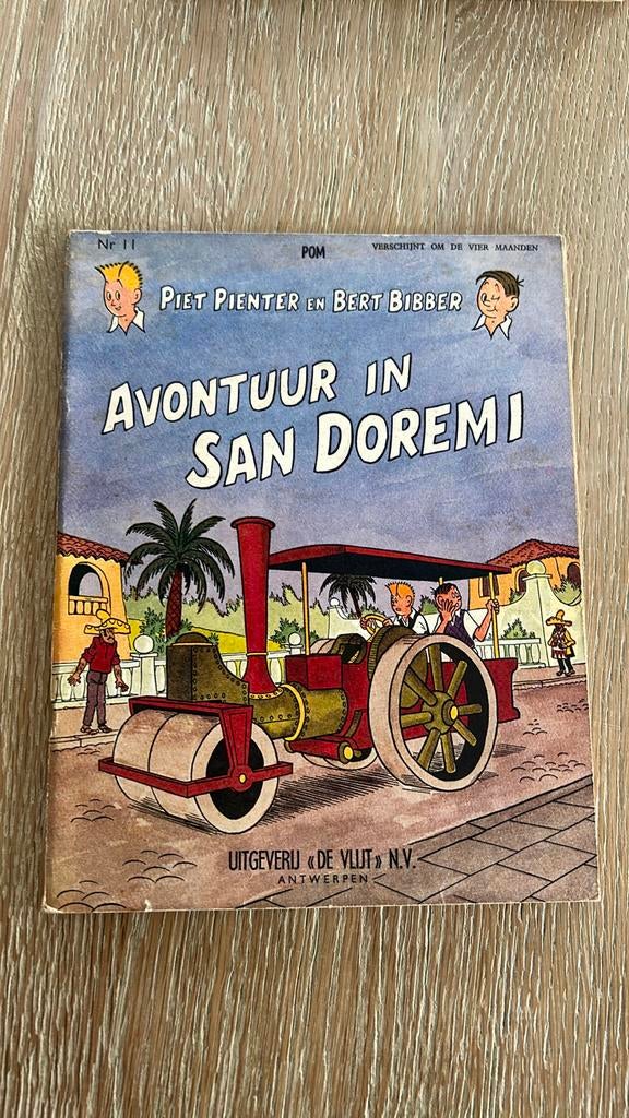 Pom Piet pienter bert bibber nr 11 herdruk 1961-1962, Ophalen of Verzenden, Gelezen