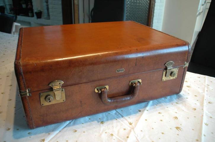 VALISE DE VOYAGE ANCIENNE « DRES-ROBE » DE DRESNER, Antiquités & Art, Antiquités | Autres Antiquités, Enlèvement