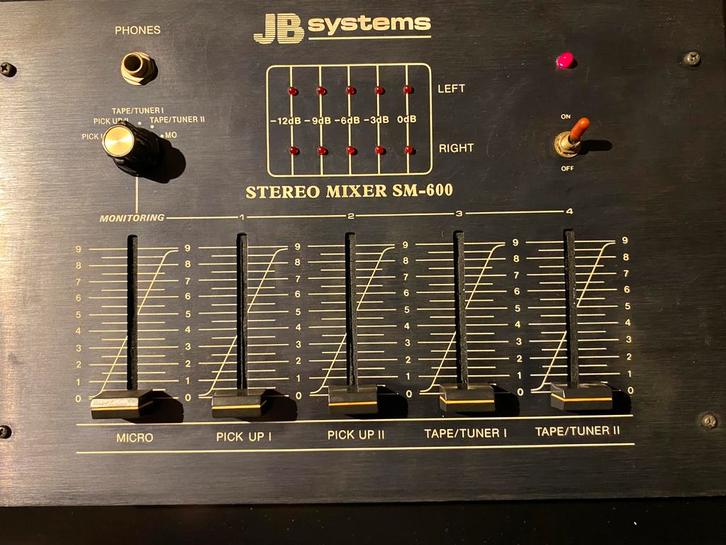 JB SYSTEMS SM-600, Muziek en Instrumenten, Mengpanelen, Gebruikt, Ophalen of Verzenden