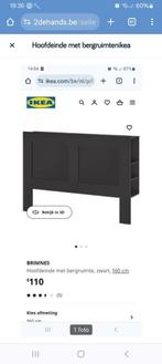 Ikea hoofdeinde, 160 cm, Overige maten, Gebruikt, Hout