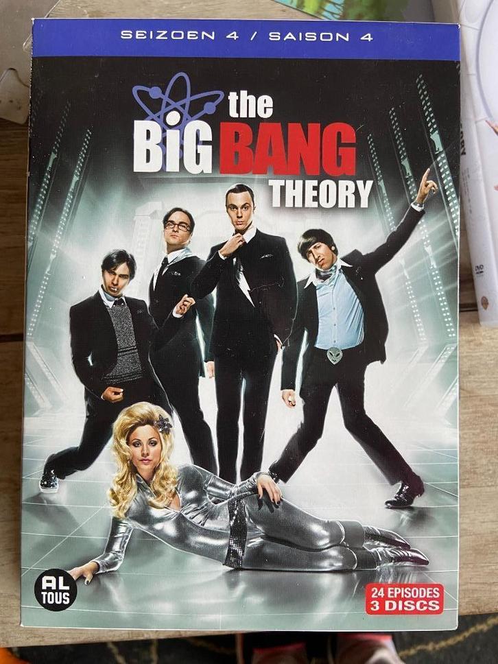 the big bang theory seizoen 4, Cd's en Dvd's, Dvd's | Tv en Series, Zo goed als nieuw, Komedie, Alle leeftijden, Ophalen of Verzenden