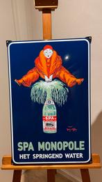 Spa emaille blauw 2014., Ophalen, Nieuw, Reclamebord