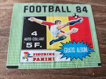 Panini football België 84 , 1 gesloten zakje  beschikbaar voor biedingen