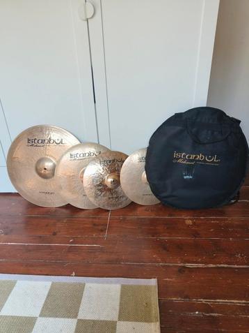 Istanbul Mehmet Samatya Cymbal Set 1 (R20", C16", HH14"), Musique & Instruments, Batteries & Percussions, Enlèvement, Comme neuf