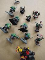 Warhammer Lot Orks 11 figuren + 1 apparaat, Ophalen of Verzenden, Gebruikt, Warhammer, Figuurtje(s)