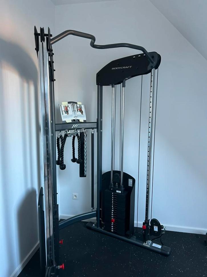 Cable station BodyCraft (nieuwprijs €2300,00), Sport en Fitness, Fitnessapparatuur, Zo goed als nieuw, Krachtstation, Armen, Benen