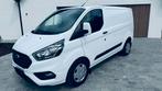 Ford transit custom 12/2022 AUTOMAAT 14500€+btw, Auto's, Stof, Euro 6, 4 cilinders, Wit