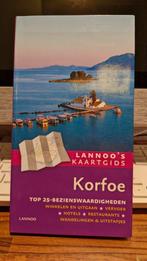 Lannoo Reisgids korfoe incl grote kaart, Boeken, Reisgidsen, Ophalen of Verzenden, Zo goed als nieuw, Lannoo