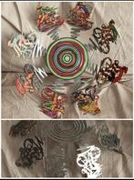 D. GERSTEIN Pop Art Metal „Cyclists Bowl” Colorful Wall Art, Antiek en Kunst, Ophalen