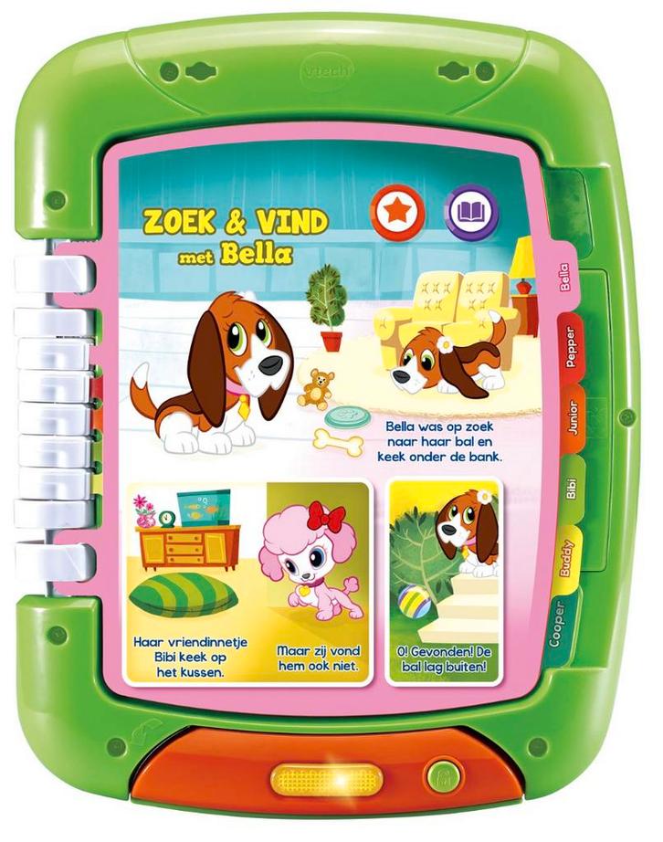 Vtech lees & leer touch tablet - Zoek en vind met Bella, Kinderen en Baby's, Speelgoed | Vtech, Zo goed als nieuw, Ophalen