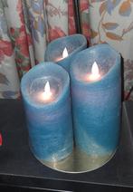 Bougies led cire bleue, Maison & Meubles, Accessoires pour la Maison | Bougeoirs & Bougies, Enlèvement ou Envoi, Comme neuf