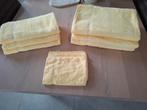 9 delige handdoekenset, Enlèvement ou Envoi, Neuf, Jaune, Serviette