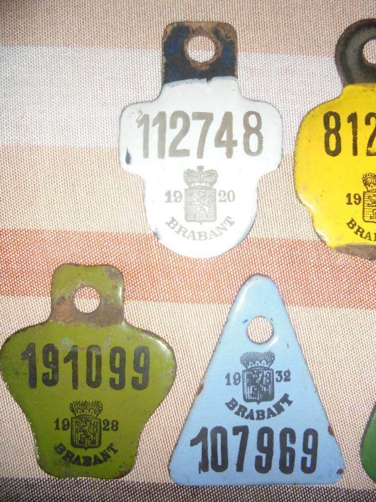 Ancienne Plaque Fiscale De Vélo – France 1928 – Taxe Vélocipède – Collection Cyclisme