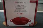 Casserole Ernesto 3.1L, Huis en Inrichting, Keuken | Potten en Pannen, Gietijzer, Nieuw, Keramische plaat, Ophalen