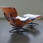 80s eames lounge chair Vitra Herman Miller Rio palissander, Gebruikt, Metaal, 75 tot 100 cm, 50 tot 75 cm