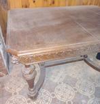 Houten eettafel in eik voor 6 a 8 personen, Antiek en Kunst, Ophalen