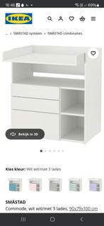 Ikea smastad verzoringstafel, Kinderen en Baby's, Ophalen, Gebruikt