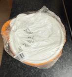 Mengkom, Huis en Inrichting, Keuken | Tupperware, Ophalen of Verzenden, Zo goed als nieuw, Oranje