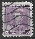 Tsjechoslowakije 1933 - Yvert 281 - Miroslav Tyrs (ST), Postzegels en Munten, Overige landen, Verzenden, Gestempeld