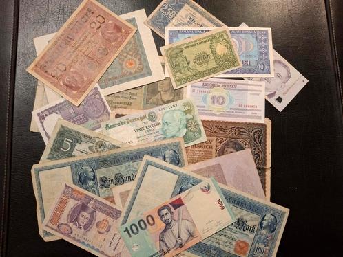 Lot van 17 biljetten, Postzegels en Munten, Munten en Bankbiljetten | Verzamelingen, Verzenden