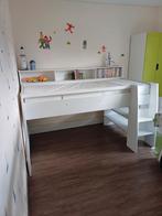 half hoogslaper met bureau, Kinderen en Baby's, Ophalen, Gebruikt, Hoogslaper