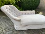 Divan chaise longue rembourrée en mohair baroque queen ann, Enlèvement ou Envoi, Comme neuf