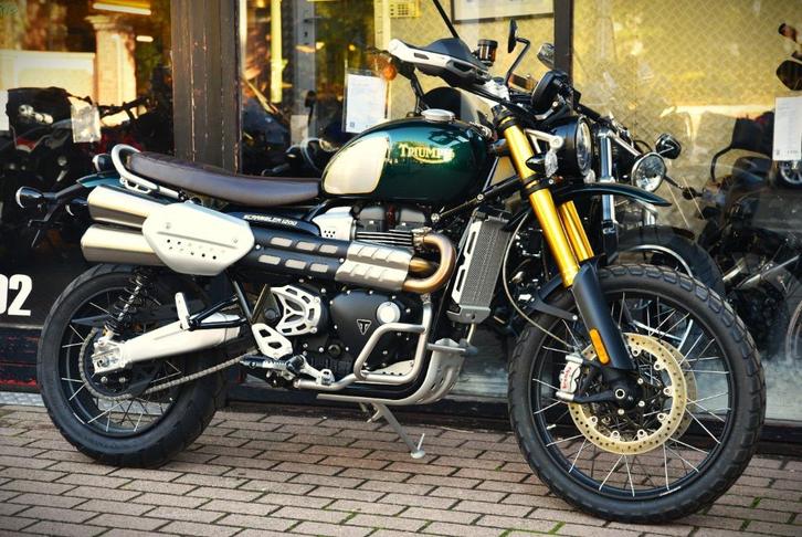 TRIUMPH 1200 SCRAMBLER STEVE McQUEEN EDITION ***MOTOVERTE.BE, Motoren, Motoren | Triumph, Bedrijf, Naked bike, 2 cilinders, Ophalen