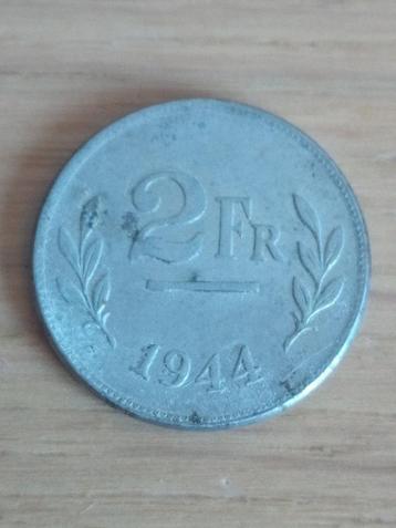 BELGIE 2 Francs 1944 - Geallieerde Bezetting beschikbaar voor biedingen