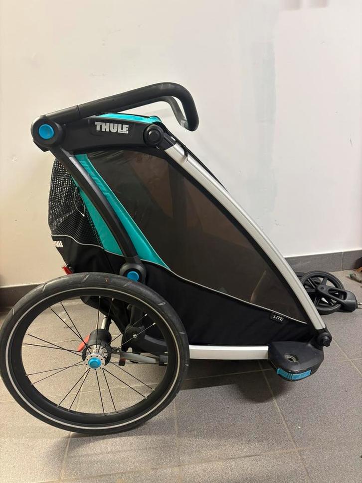 Remorque velo THULE (2 enfants ), Vélos & Vélomoteurs, Accessoires vélo | Remorques, Comme neuf, Enlèvement