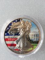 Zilveren munt van de VS, Postzegels en Munten, Munten | Amerika, Zilver, Ophalen of Verzenden, Noord-Amerika