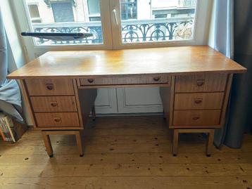 Bureau in 1960-1970-stijl, Huis en Inrichting, Bureaus, Ophalen, Gebruikt, Bureau