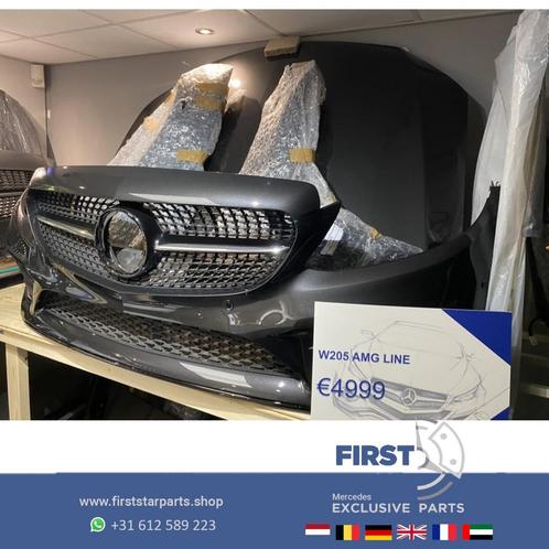 W205 C205 FACELIFT C43 AMG VOORKOP Mercedes C Klasse FRONT 2, Auto-onderdelen, Carrosserie, Bumper, Mercedes-Benz, Voor, Gebruikt
