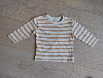 T-Shirtje met lange mouwen - Maat 80 beschikbaar voor biedingen