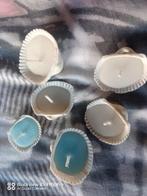 12 bougies immitation coquillages, Overige materialen, Ophalen of Verzenden, Zo goed als nieuw, Kaars