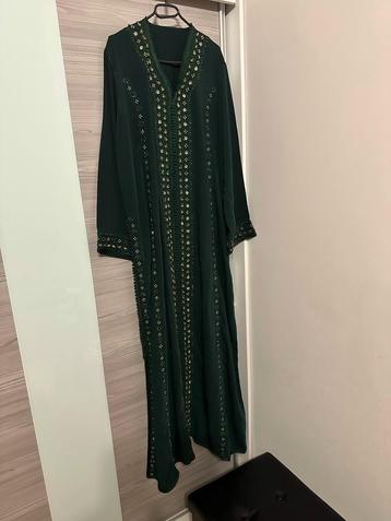 Vend caftan vert, Enlèvement ou Envoi, Bleu