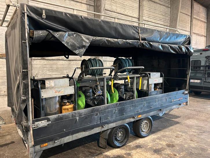 Saris c2700 met huif en dakimperiaal incl dibo machines, Auto diversen, Aanhangers en Bagagewagens, Gebruikt, Ophalen