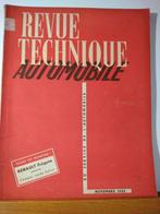 RTA - Renault frégate - revue technique automobile n 91, Enlèvement ou Envoi