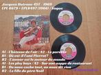 Jacques Dutronc L'hotesse de l'air / Les play boys 45T- 1969, CD & DVD, 7 pouces, EP, Utilisé, Enlèvement ou Envoi