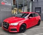 Audi A3 Sportback S-Line, Auto's, Automaat, Sportpakket, Leder en Stof, Bedrijf