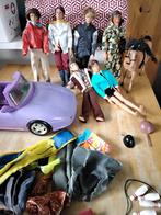 6 KEN-POPPEN (BARBIE, MATTEL) en veel accessoires, Gebruikt, Ophalen, Barbie