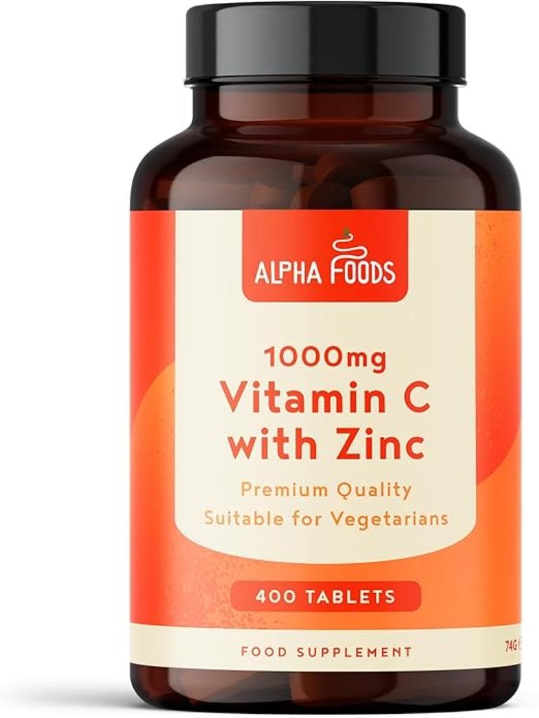 Hoog gedoseerde vitamine C 1000 mg + zink GRATIS LEVERING, Verzenden, Nieuw, Overige typen