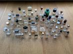 Lot de 52 miniatures de parfum vides, Ophalen of Verzenden, Gebruikt, Miniatuur