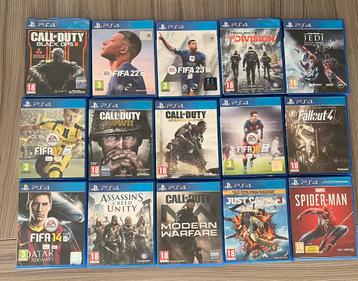 Playstation 4 games beschikbaar voor biedingen