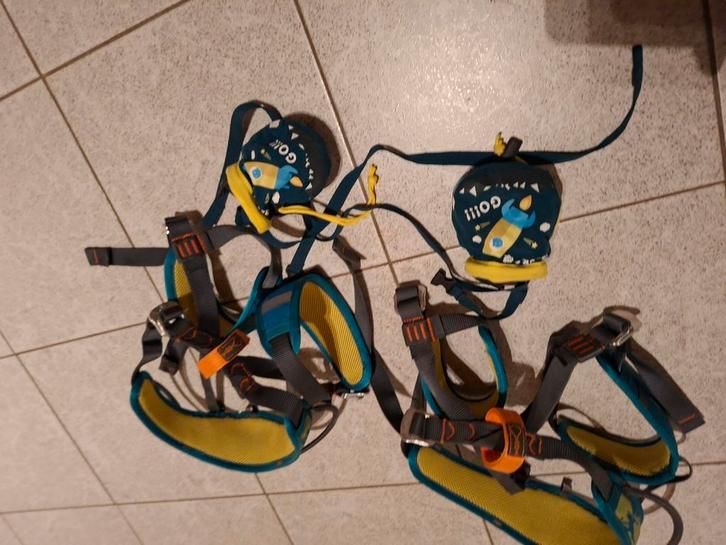 Klimset kids: gordel+zakje & magnesiumbol, Sport en Fitness, Klimsport, Ophalen