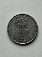 België 5 Francs - Congo 1956, Ophalen of Verzenden